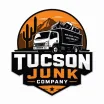 Tucson Junk Company truck and desert logo